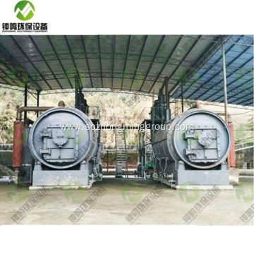 Automatic Pyrolysis Plastic to Oil Plant with CE